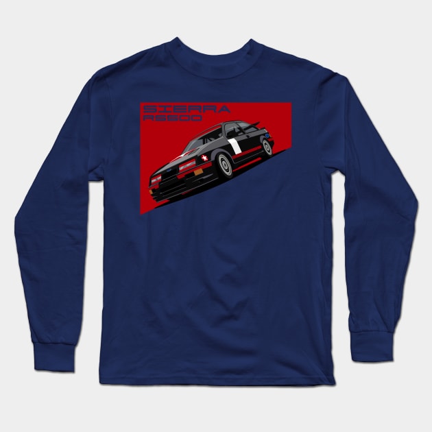 Sierra RS500 Long Sleeve T-Shirt by AutomotiveArt